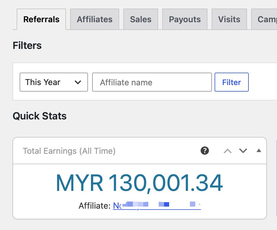 Paparan consultant earnings RM130,001.34